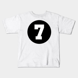 Number Seven - 7 Kids T-Shirt